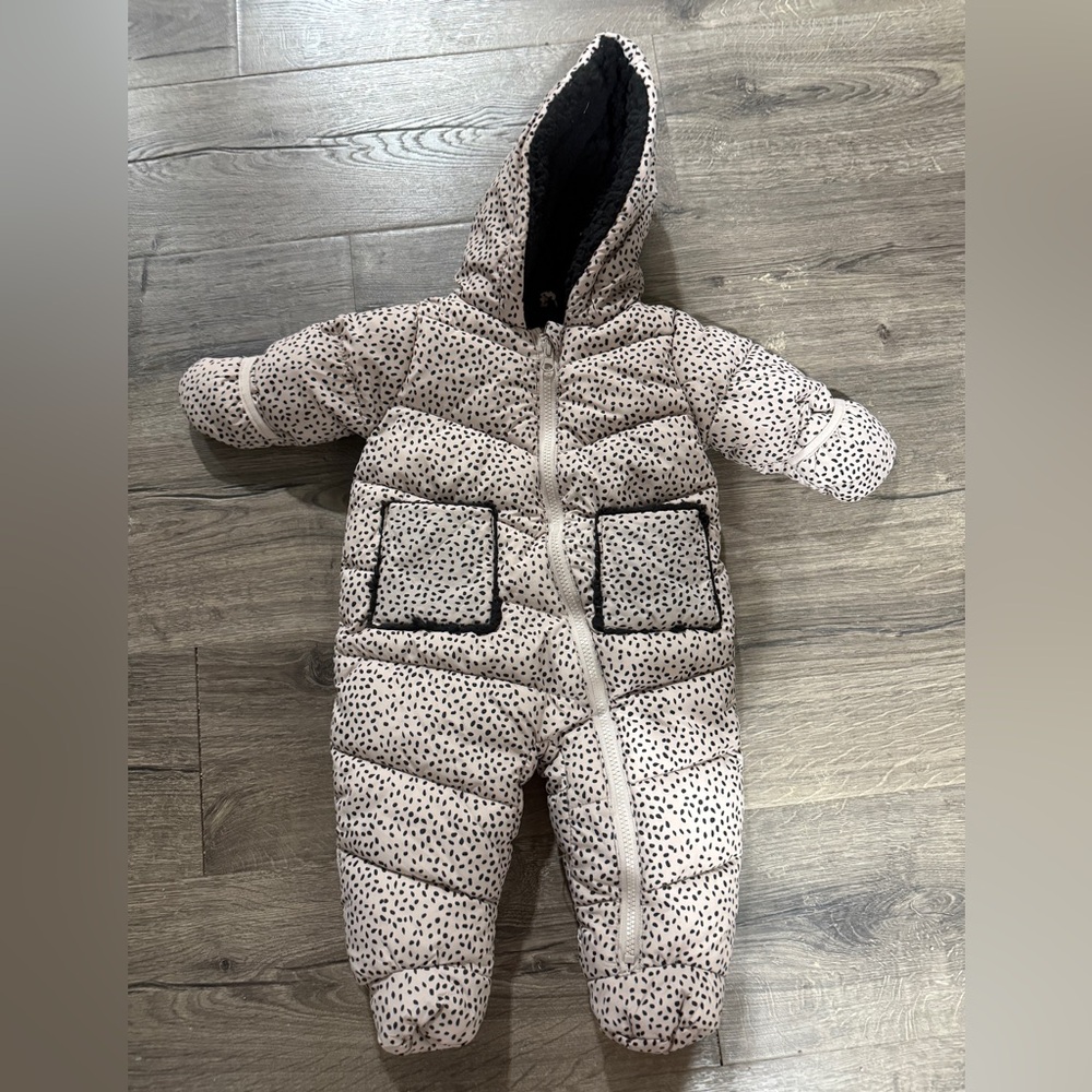 Jessica Simpson Baby Girl Winter Snowsuit Size 6/9 Months